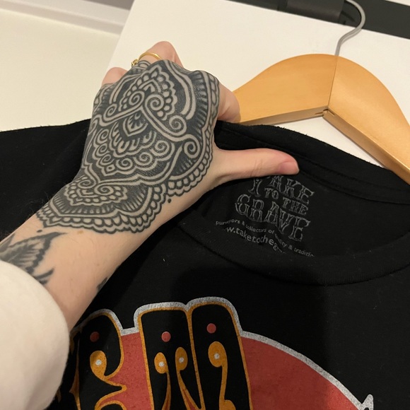 Take to The Grave Don’t Fear the Reaper Cropped Top - Picture 3 of 4